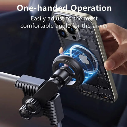 TEEQ For Tesla Model Y Junipe 2025 Model 3 HIGHLAND 2024 Cybertruck BYD Car Phone Mount Holder 15W Magnetic Wireless Charger