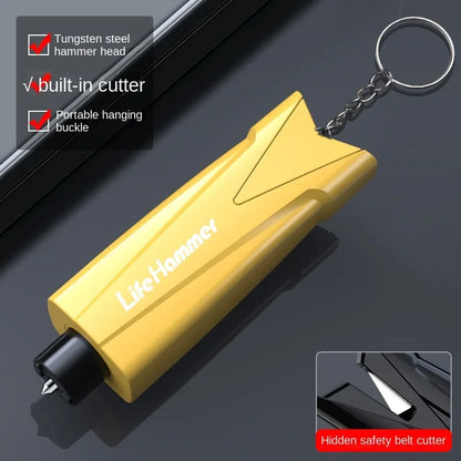 Car window safety lifesaving car broken window artifact multi-functional broken glass firing pin escape car emergency pendant au