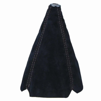 Universal Suede Leather Car Gear Shift Collars Flocking Auto Car Manual Stick Shifter Knob Gear Shift Boot Cover Gaiter