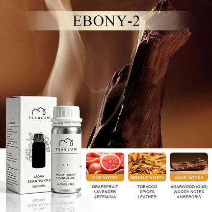 TEABLUM 100ML Aromatic Hotel Essential Oil Hotels Home Air Freshener Pure Plant Essential Oil Alcohol Free for Electric Diffuser