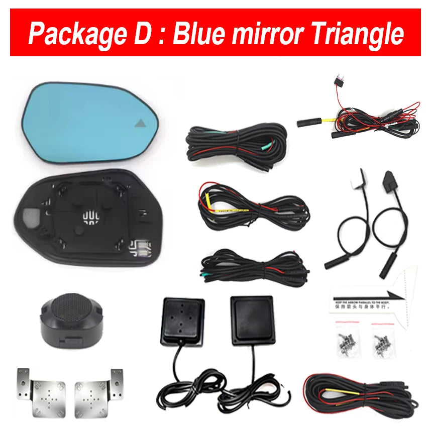 Car Blind Spot Detection System BSD BSA BSM Car Radar Sensors Change Lane Aided Parking For Lexus CT CT200h 2011-2017