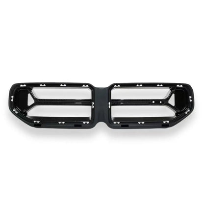 Real Dry Carbon Fiber Trim For BMW G87 M2 2023-2025 Car Front Bumper Grille Racing Grills Mesh Cover Auto Exterior Accessories