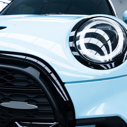 Car Sticker Gulf Blue Vinyl Film PET Decals Bubble Free Car Wrapping Film Color Changing Film Auto Accessories Decoration