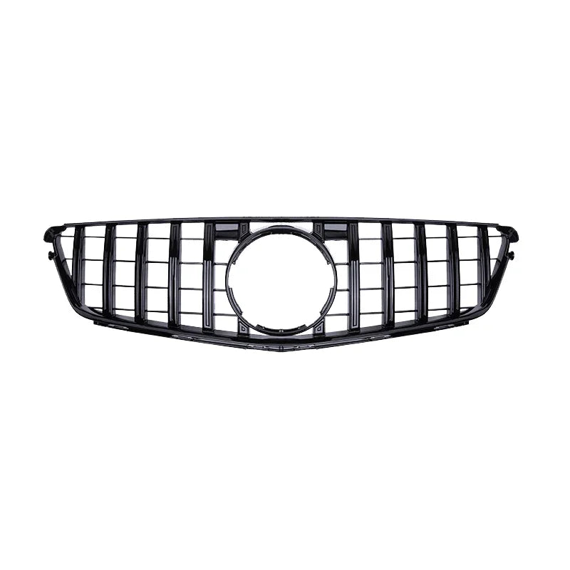 1 Piece Racing Grills Front Bumper Grille Hood Grill For Mercedes Benz C W204 07-14 Silver Style Bumper Grille Car Parts