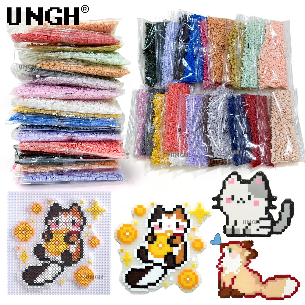 Perler Mard Bean Fusion Bean 2.6mm Pindou DIY material bag Holiday Gifts Desktop Ornament Decoration Handicraft keychain
