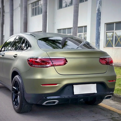 Super Matte Lightning Green PET Wrap Vinyl Film Car Whole Body DIY Color Decal Protective Cover Sticker Auto Tuning Accessories