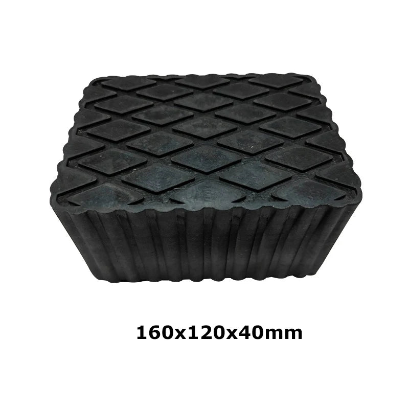 Car Lift Shock Absorbing Jack Pad Blocker Solid Rubber Pads Support Non Slip Spacer for Jack Racks Lifting Equipment Accessories