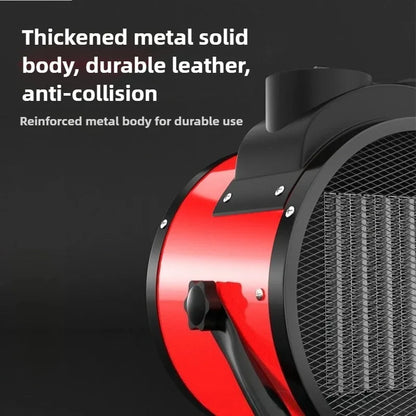 2000W Portable Electric Space Heater with Overheat Tip-Over Protection Adjustable Thermostat 2 Heat Settings Fan Mode for Office
