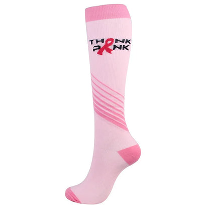 1Pair New Compression Stockings 20-30Mmhg Knee High Sports socks Fit Medical Varicose Veins Pregnant  Edema Diabetes Circulation