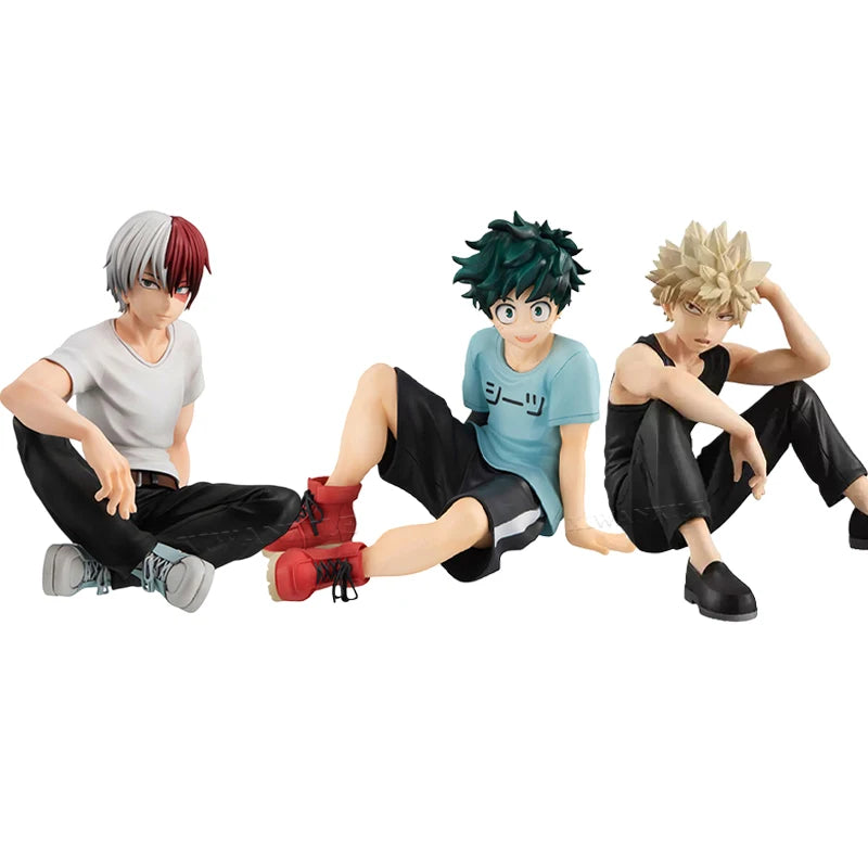 My Hero Academia Midoriya Izuku Anime Figure Boku no Hero Todoroki Shoto/Kaminari Denki/Bakugo Katsuki Action Figure Model Toys