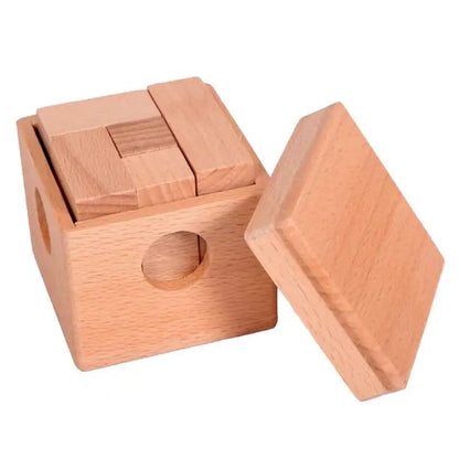 Disentanglement 3D Soma Cube Puzzle Montessori Brain Teaser IQ Logic Training Mind Challenge Educational Toys For Kids Adults