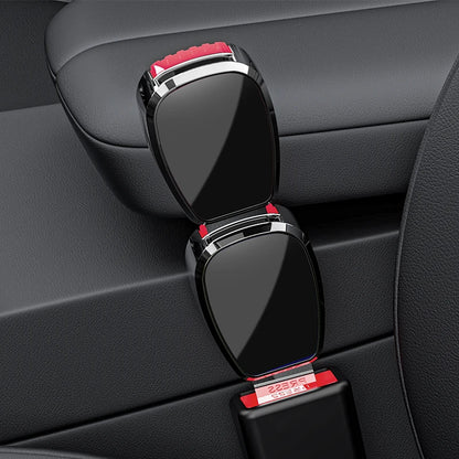 Car seat belt alloy safety belt extension connector car rear safety buckle holder plug-in belt clip