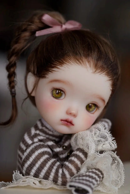 New bjd doll 1/6 four leaf clover cute girl elder sister high-quality resin toys dolls in offers articu Free Shipping From Stock