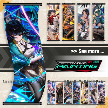Zenless Zone Zero Game Figures Home Decor Prints Painting Pictures Wall Art HD Kawaii Canvas Poster Bedside Background No Frame