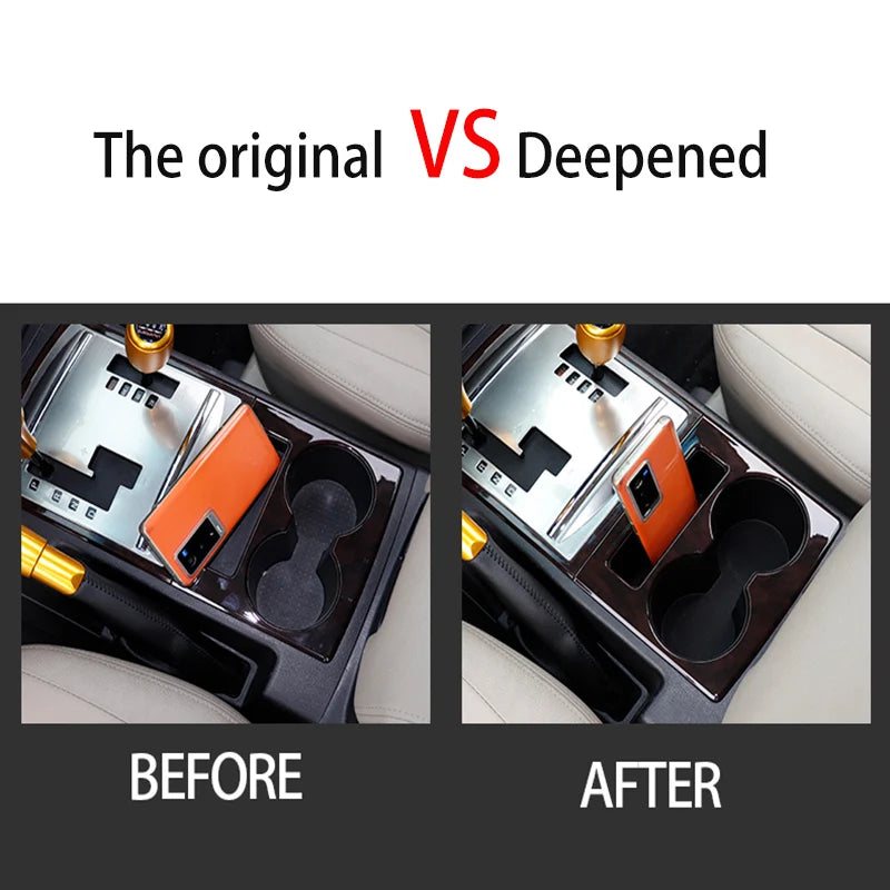 V97 V93 V87 For Mitsubishi Pajero Central Control Cup Holder Shogun Drinks Holders Deepened Montero Interior Accessories