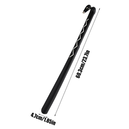 Easy To Use ABS Long Handle Shoes horn Artifact Pull Pumping Shoes Professional Women Men Shoe Horn Shoes Spoon 42.5x4x2.2cm