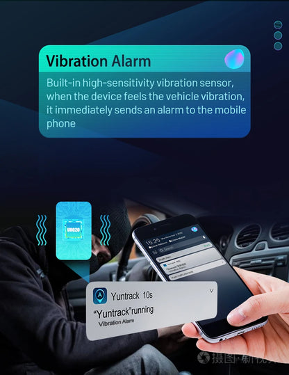 24000ma 4G Car Magnet GPS Tracker  Historical Trajectory Tracking Start Stop Location Shock SMS Call Alarm Locator Free Web APP