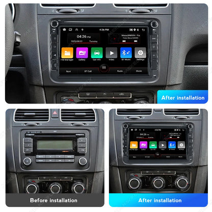 MEKEDE Android Autoradio For Volkswagen Passat b6 b7 golf 5 6 Polo Jetta Skoda Car Radio Multimedia PlayerGPS WiFi RDS Carplay
