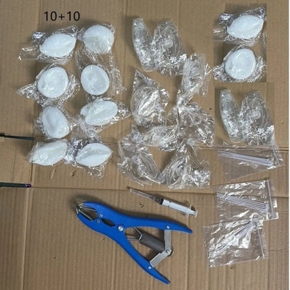 TPR DIY Ball Shell Kit Round Refillable DIY Stress Ball Making Kit Transparent Tear Resistant Squishy Ball Making Kit