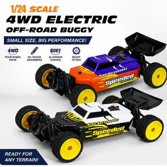 1/24 Full Scale RC Drift Car 2.4G High Speed Remote Control Vehicle Brushed/Brushless 4WD Off-road Racing Climbing Crawler