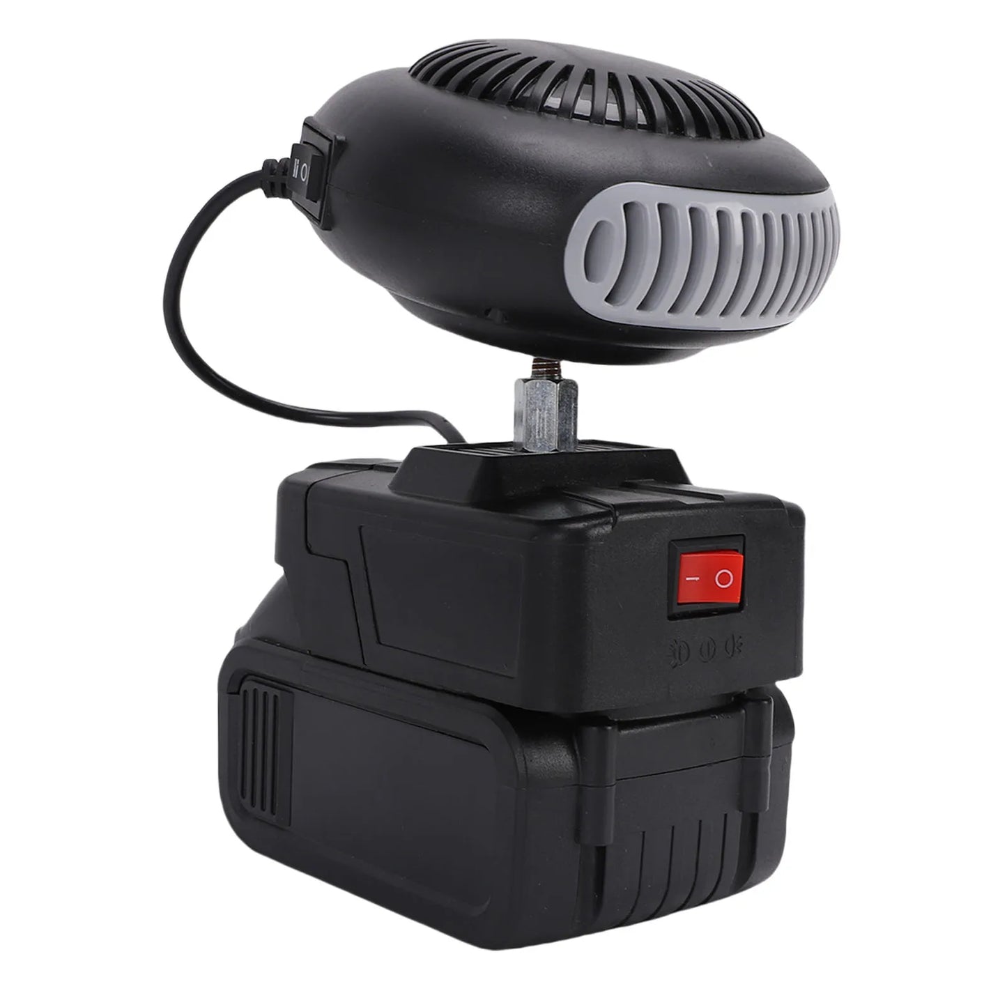Portable Cordless Heater Fan For Car Defogging Office Indoor Use Battery Powered Quiet Space Warmer