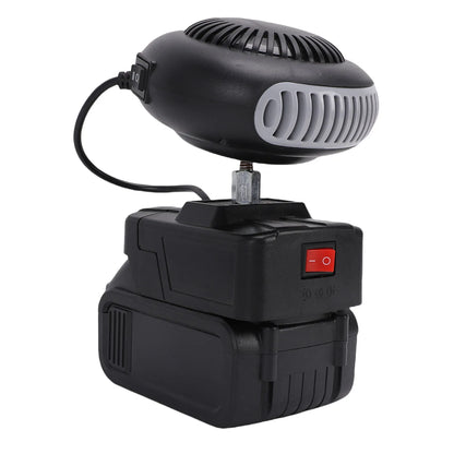 Portable Cordless Heater Fan For Car Defogging Office Indoor Use Battery Powered Quiet Space Warmer