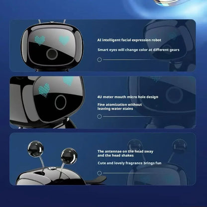 Smart Car Aromatherapy Robot Perfume Vehicle Air Purification Humidifier Fully Automatic Fragrance Sprayer