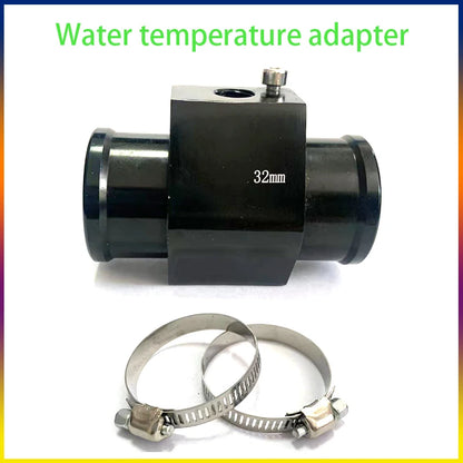 Water Temperature Sensor Head Joint Sensor Radiator Adapter 1/8NPT 12V 24V Digital Water Temperature Gauge Voltmeter