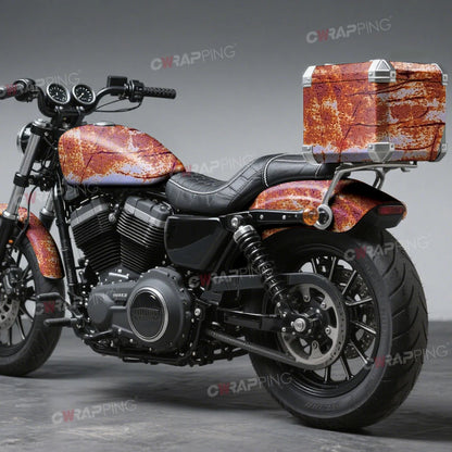Car Sticker Vinyl Paper for Car Vintage Self-adhesive Film Waterproof Motorcycle Vinyls Rusty Texture Automotive Wrapping Wrap