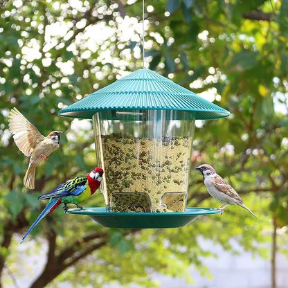 3/2/1PCS Bird Feeder Hanging Easy Clean and Fill Outdoor Large Capacity for Garden  Outside Decoration Outdoors Squirrel Proof