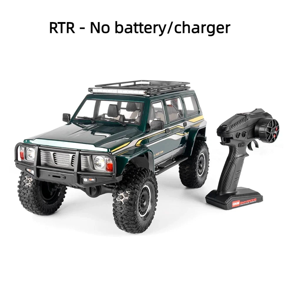 Yikong Yk4107 Pro 1/10 Brushless Remote Control Rc Four-Wheel Drive Off-Road Climbing Vehicle Dual Speed Differential Lock