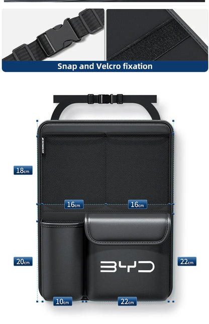 1pcs Car Trunk Storage Bag SUV Seat Back Hanging Tools Organizer Multifunctional Storage Bag for BYD Seal Atto3 S2 S6 S7 X Dream