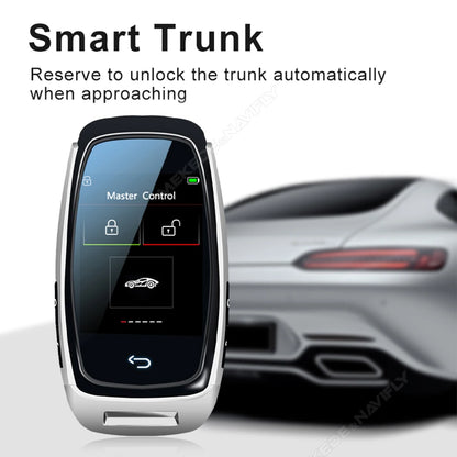 CF920 IPS NEW Car Universal LCD Key Remote Display Smart High-end Fashion Auto Lock Keyless Go For Peugeot/Mitsubishi/Skoda/Opel