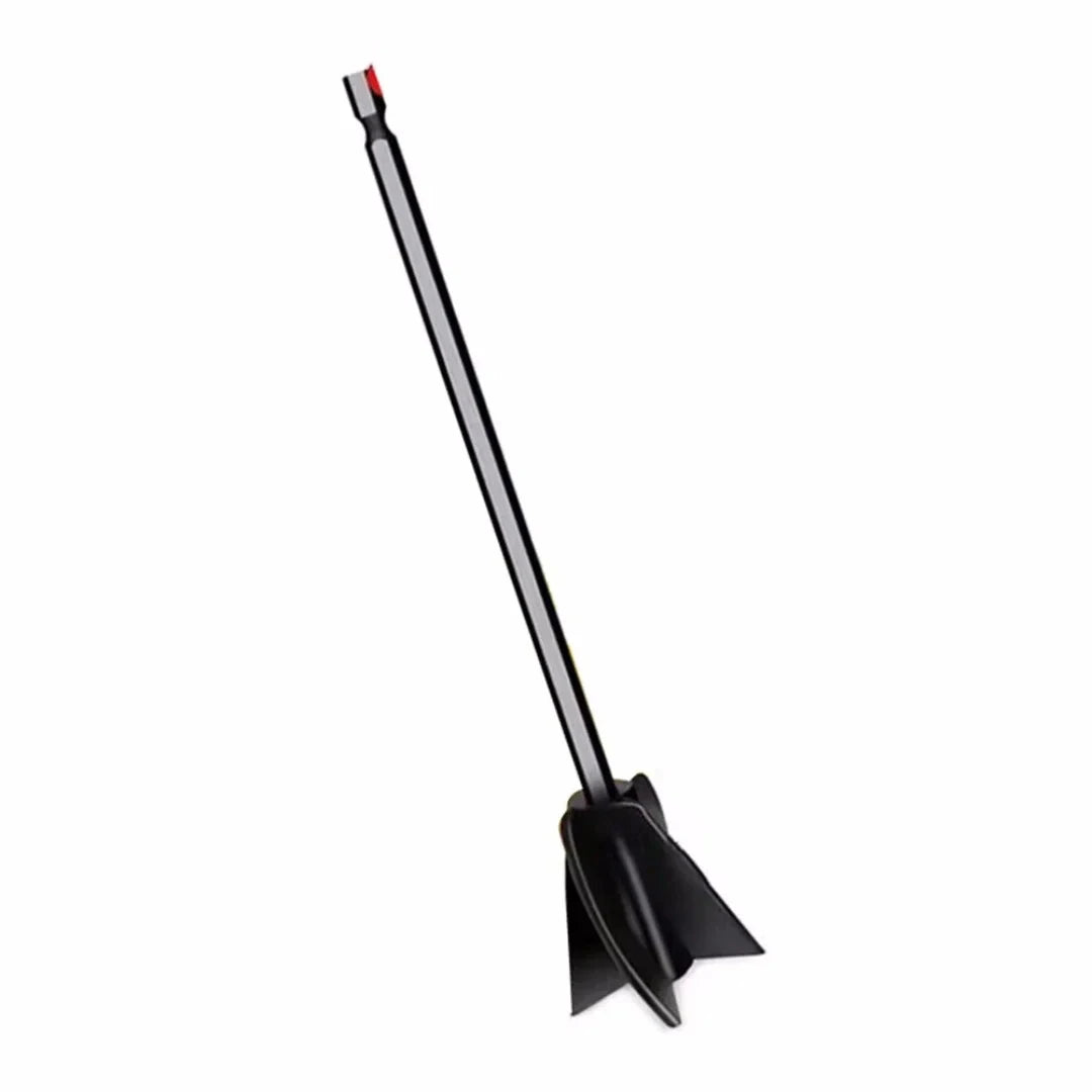 Epoxy Mixer Paint Drill Attachment Paddle Consistency Liquids Resin Head Stirrer Mixer Paint Resin Attachment With Red