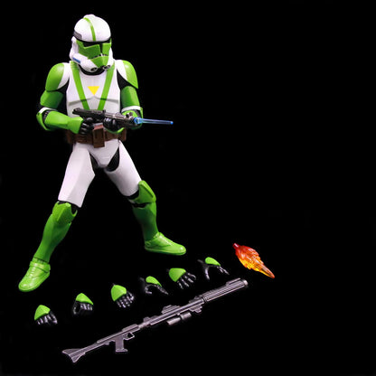 New Body(JOV3.0) Star Wars Commander Doom's Unit Clone Command ARC Trooper 104th Wolfpack Kamino 6" Action Figure