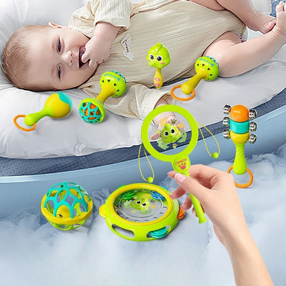 New Baby Rattles 0 12 Months Ringing Toy, Available in Multiple Colors, Bright and Eye-catching, Loved By Babies, Christmas Gift
