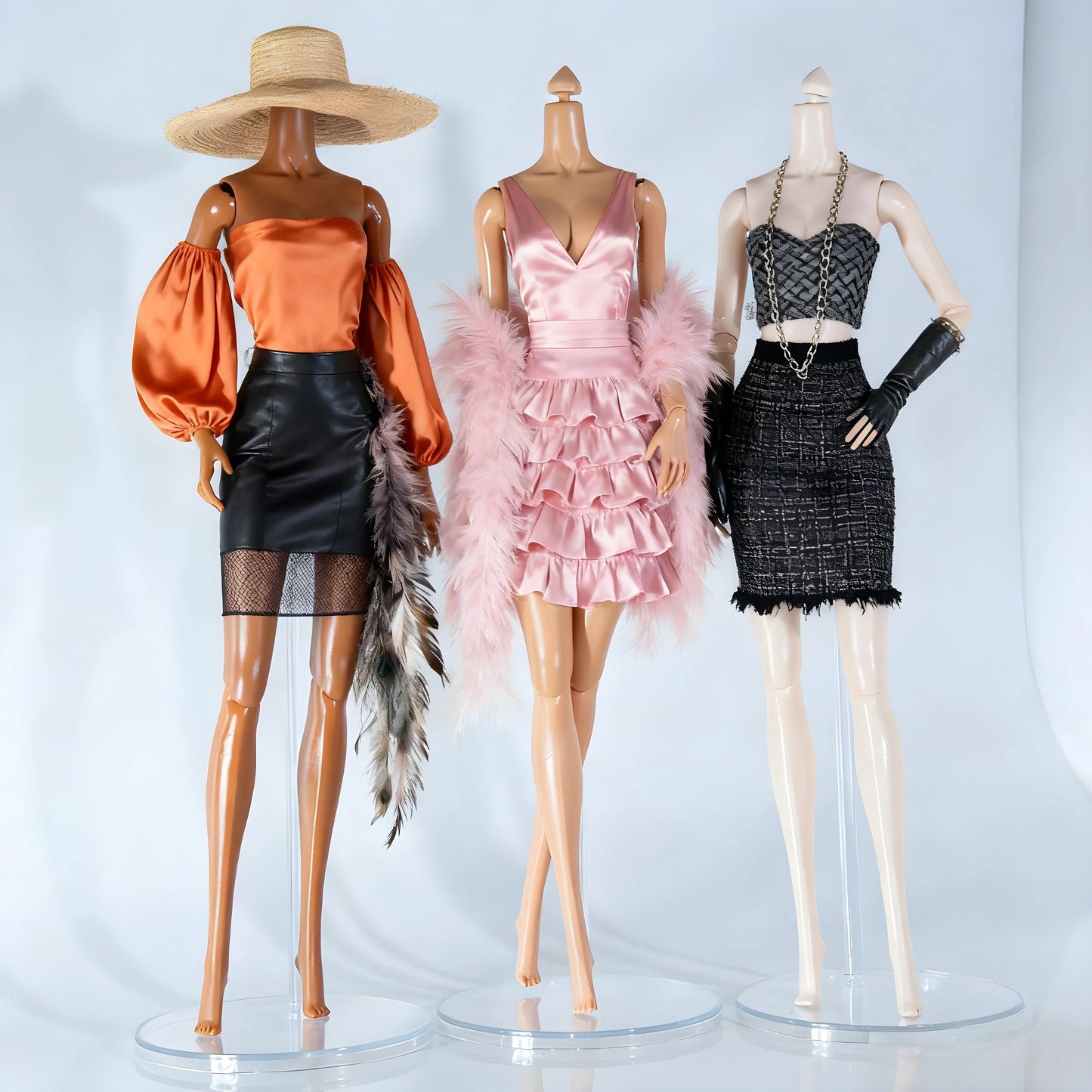 1/6 12Inch MJD BJD Fashion Supermodel Ball Joint Posable Figure Delicate Face Makeup Display Model No Clothes