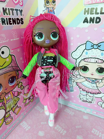 LOL Doll 25cm Extra Large Sister OMG Fashion Doll Little Brother Joint Removable Dress DIY Stylist No Packaging Box