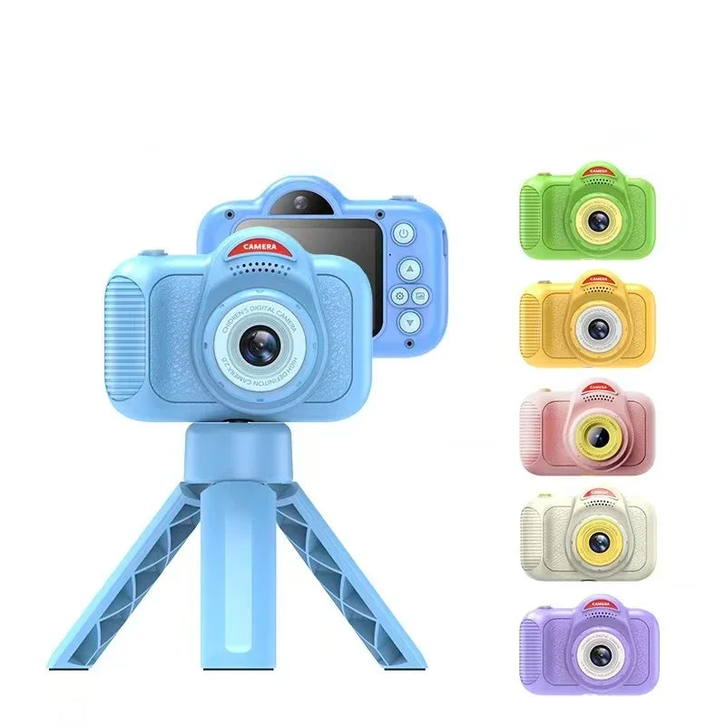2026 New Kids Camera Cartoon Mini Digital Camera HD 1080P Video Recorder Portable Toddler Toys Birthday Gift for Boys Girls
