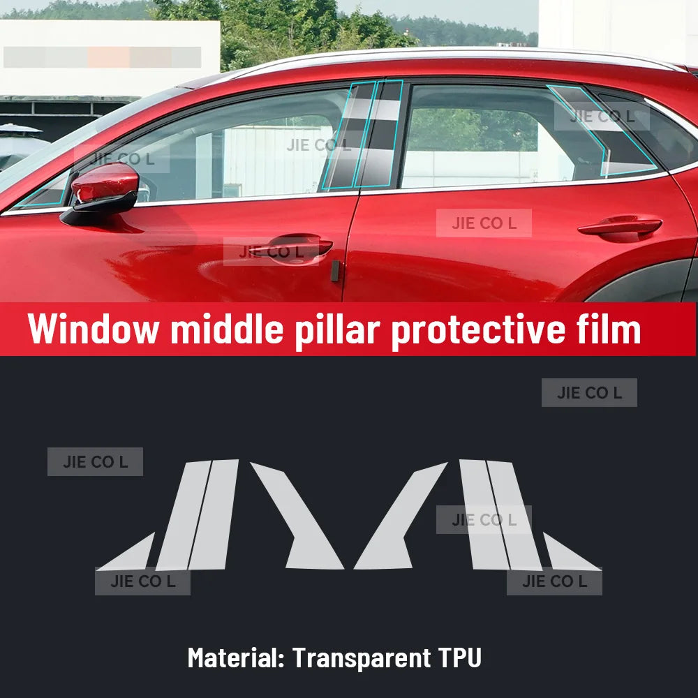 Anti-scratch Car Interior Center Console Media Dashboard Navigation TPU Protector Film For MAZDA CX-30 2020-2024 Sticker
