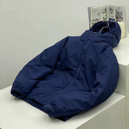 2026 Outdoor, Hiking, Camping, Fishing, Mountain Climbing, Traveling, Three-proof Fabric Warm Hooded Warm Cotton-padded Jacket