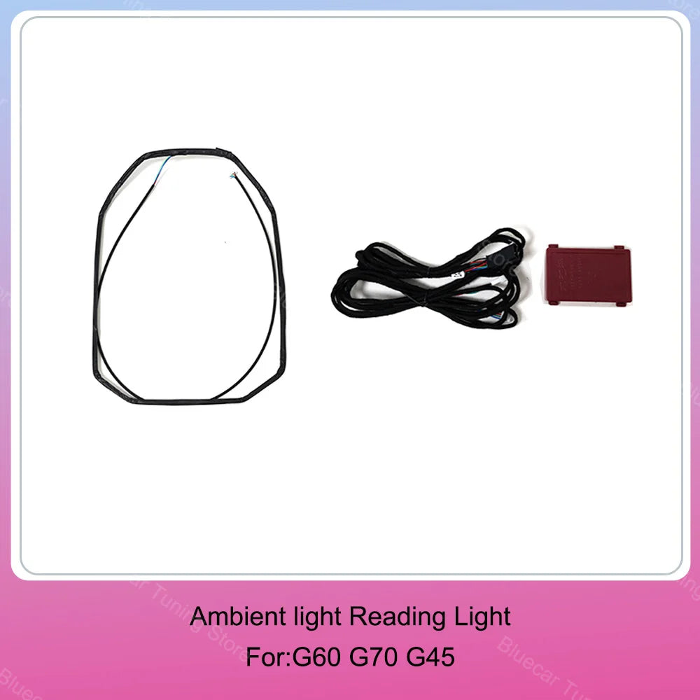 11 Colors Reading & Ambient Light for BMW 3 4 5 6 7 Series X3 X4 X5 X6 X7，Interior Lighting Upgrade for BMW 5 Series G60 –