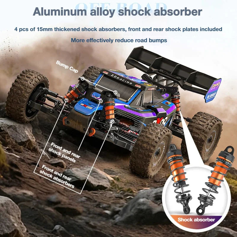 ZD RACING 1:9 BX09 Remote Control Electric 4WD Brushless 3S 4S 85KM/H High Speed Drift Car Off-Road Vehicle Buggy RTR Toy Car