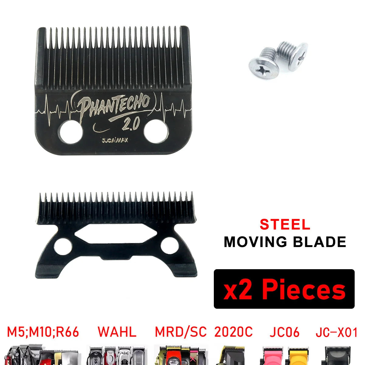 JUCAI Original PHANTECHO2.0 Blade Clipper Accessories Replacement for X01 JC06 8148 V003 R66 M10 Madeshow Wmark Kulilang VGR
