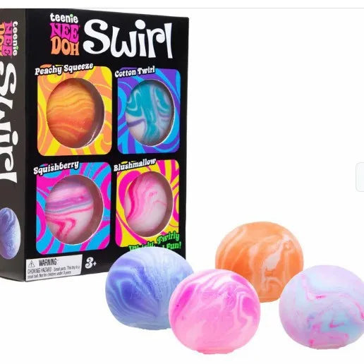 @Schylling Needoh Nice Cube Sensory Nice-Sicle Stress Relief Squishy Cube Anti-Anxiety Squeeze Object For Focus ADHD Population