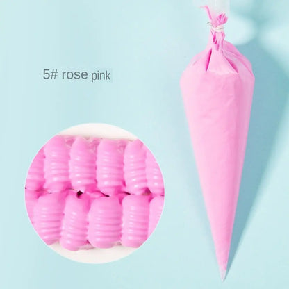 Creative Imitation Cream Glue Fake Whipped Clay Glue Soft Clay with Nozzle Clay Glue Cream in Bags 100g Cream Gum DIY Hair Clip