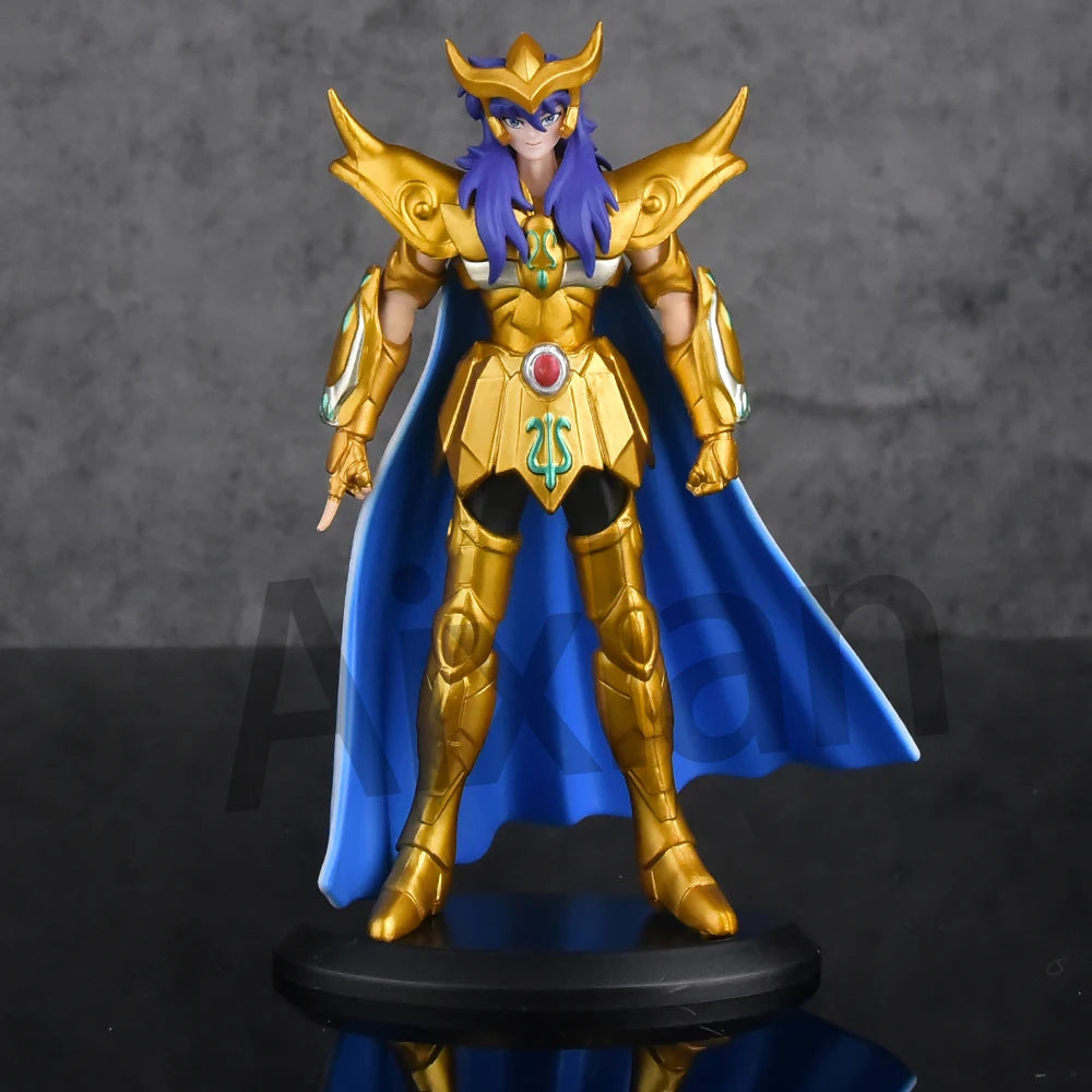 Gold Saint Seiya Figure Saint Sagittarius PVC Action Figure Libra Gemini 18CM Amine Toy Figurine Aixlan
