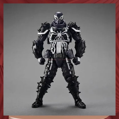 16cm Yamaguchi Style Venom Agent Marvel Articulated Action Figure Pvc Collectible Model With Bonus Accessories Adult Collectors
