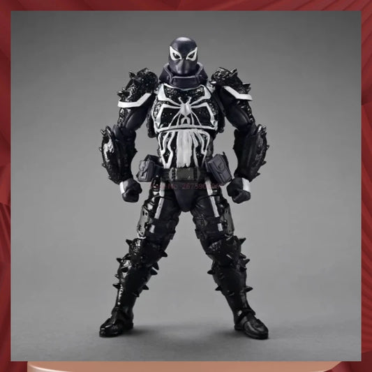 16cm Yamaguchi Style Venom Agent Marvel Articulated Action Figure Pvc Collectible Model With Bonus Accessories Adult Collectors