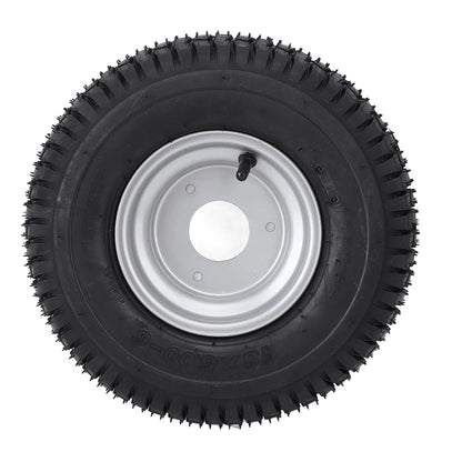 13x5.00‑6 Wheel Tire with Rim Vacuum Tubeless Enhanced Traction Antislip All Terrain Tire for ATV Quad Go Kart Golf Cart Bike